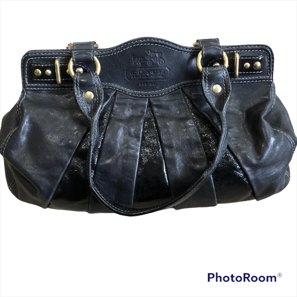 Coach leather satchel